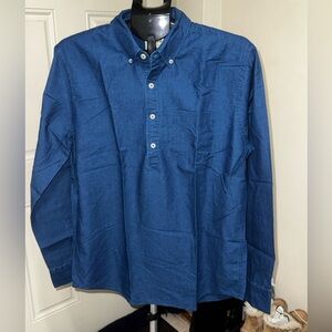 American Eagle Outfitters I Men's I Pullover Shirt I Classic Fit I Indigo